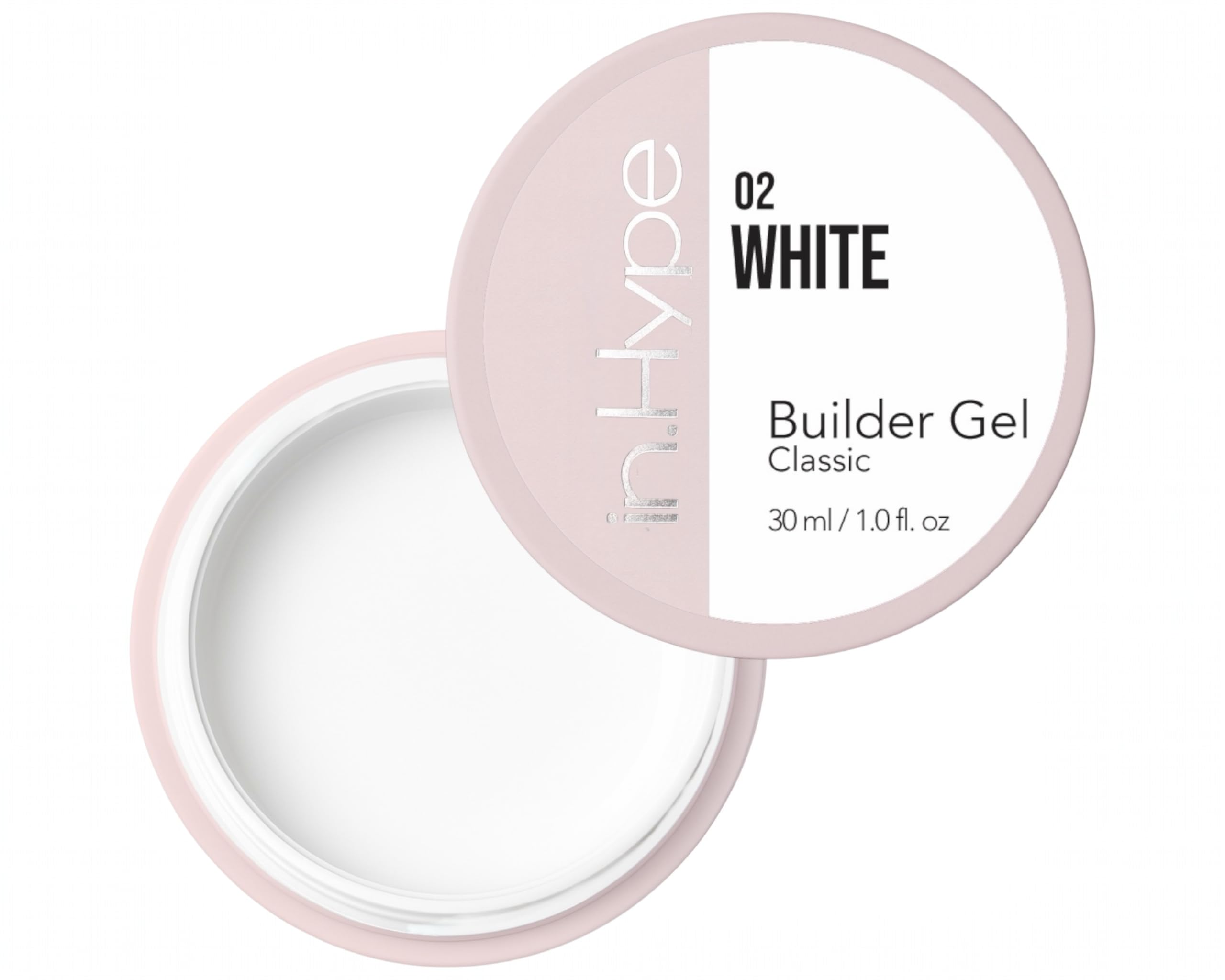 IN.HYPE Camouflage Builder Gel Extra White – Nail Extensions & Strengthening