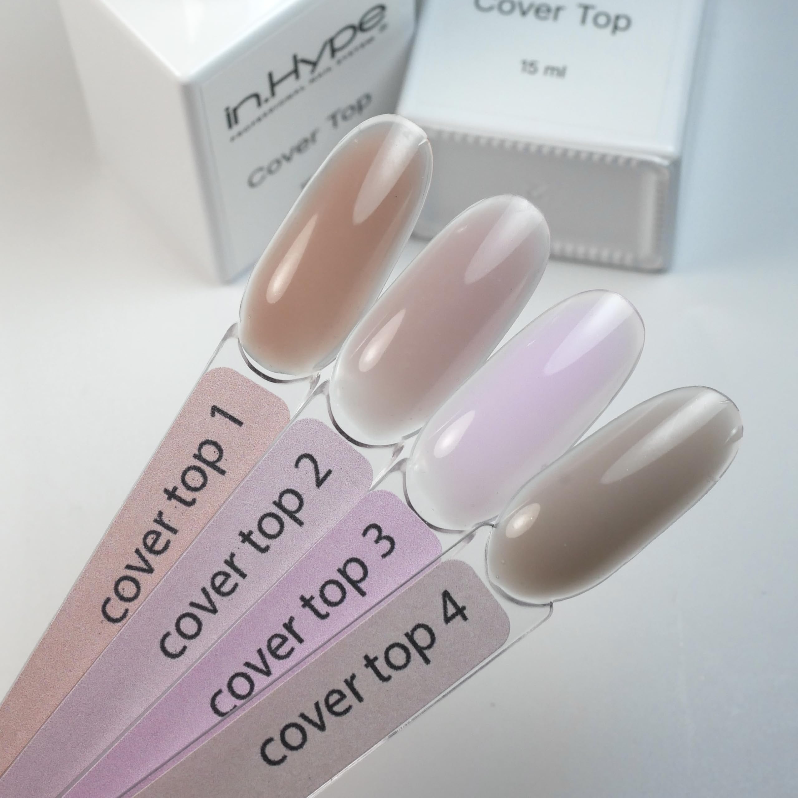 IN.HYPE Gel Top Coat Nude4 – UV/LED Cured Finish
