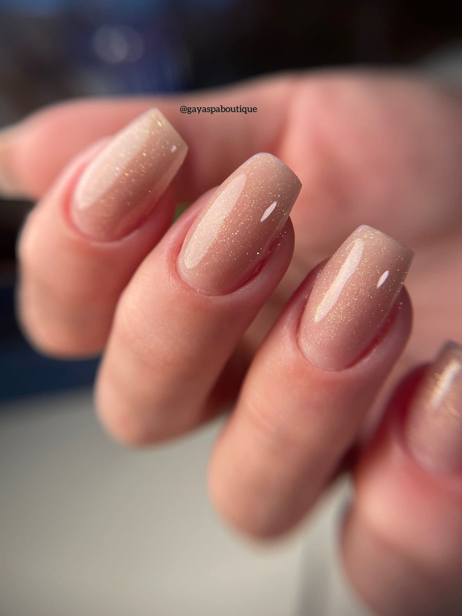 IN.HYPE UV/LED Camouflage Builder Gel – Shimmer Nude for Nail Extensions & Strengthening