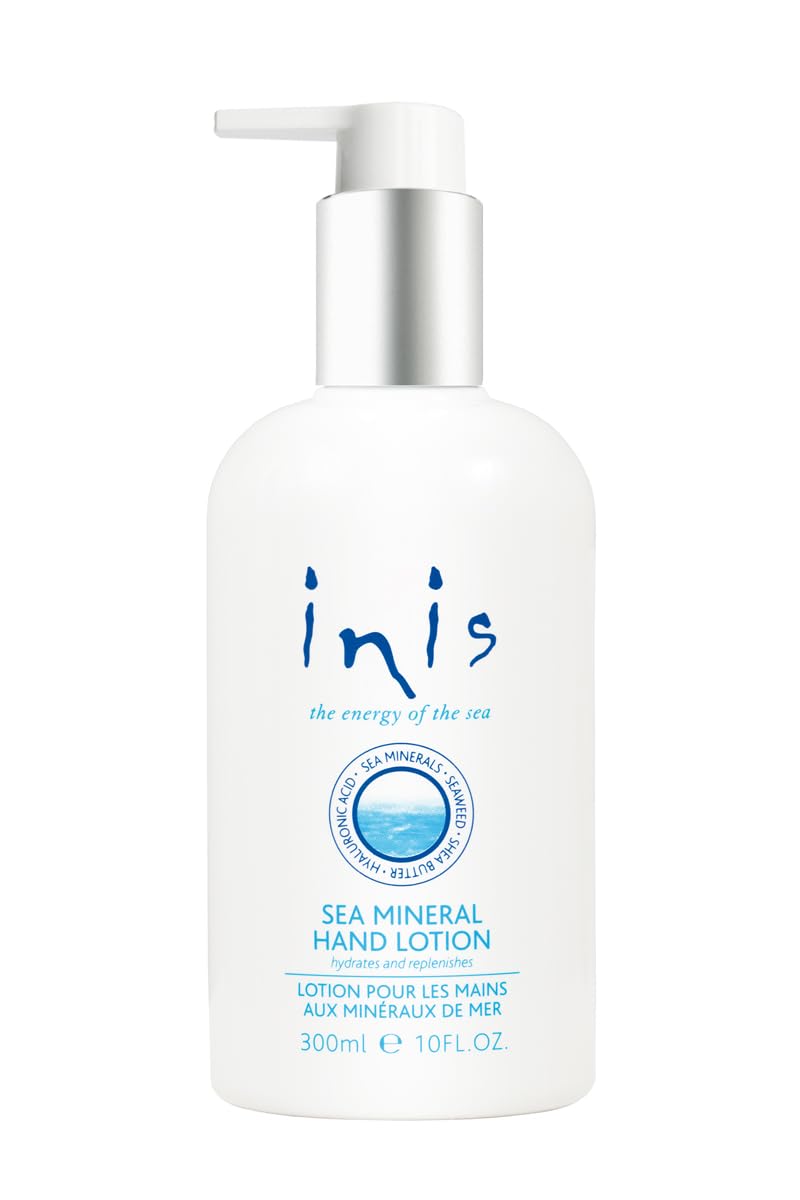 Inis the Energy of the Sea Mineral Hand Lotion, 10 Fluid Ounce – Hydration, Fast-Absorbing, Paraben Free