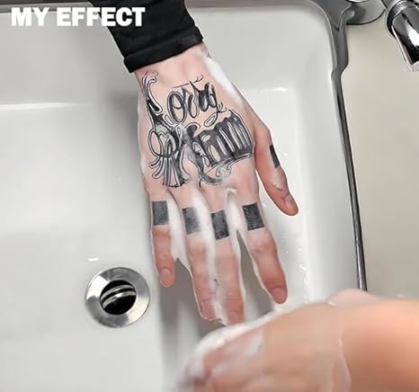 INKARTLINK Tattoo Tech Lily Bellflower – 2 Sheets Semi-Permanent Tattoo Lasts 1-2 Weeks