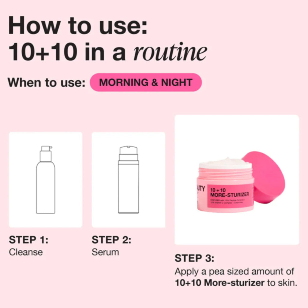 Innbeauty Project 10+10 Daily Moisturizer — Vitamin C + Peptides + Ceramides