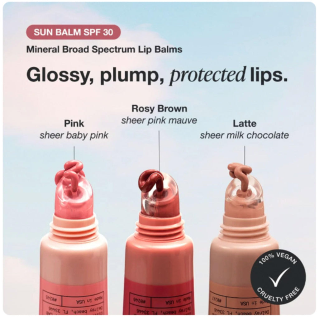 INNBEAUTY Project Sun Balm SPF 30 Lip Tint – Pink Shade, 0.6 oz