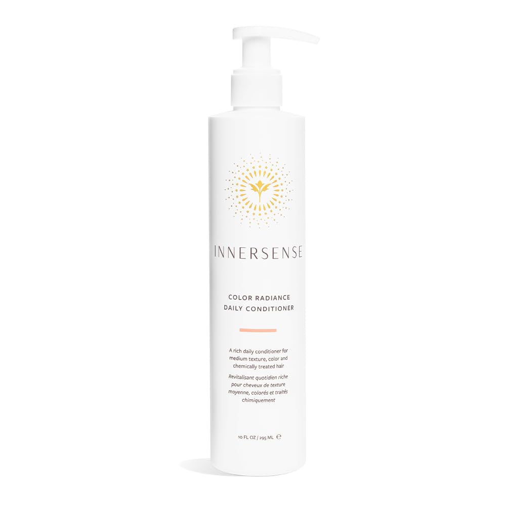 INNERSENSE Organic Beauty - Natural Color Radiance Daily Conditioner | Non-Toxic, Cruelty-Free Haircare (10 fl oz | 295 ml)