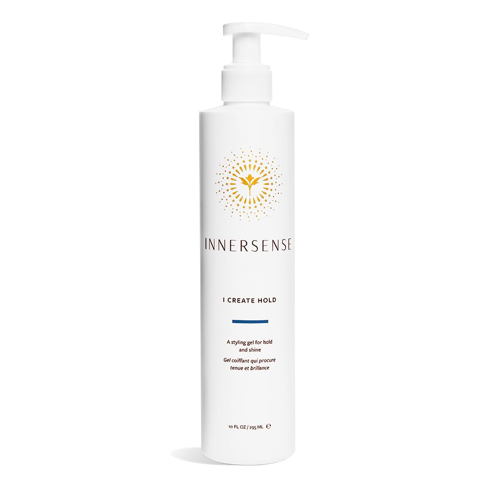 INNERSENSE I Create Hold Styling Gel - Organic, Non-Toxic, Cruelty-Free (10 fl oz / 295 ml)