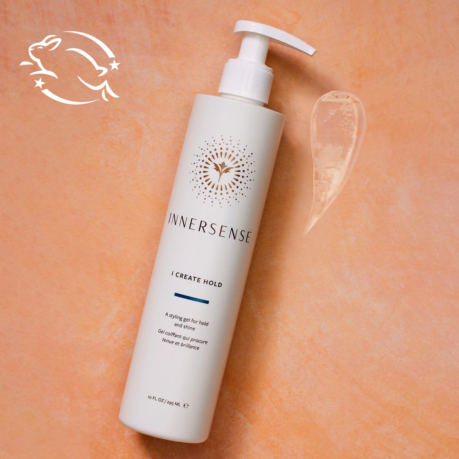 INNERSENSE I Create Hold Styling Gel – Non-Toxic, Cruelty-Free Clean Haircare (32 oz Pump Bottle)