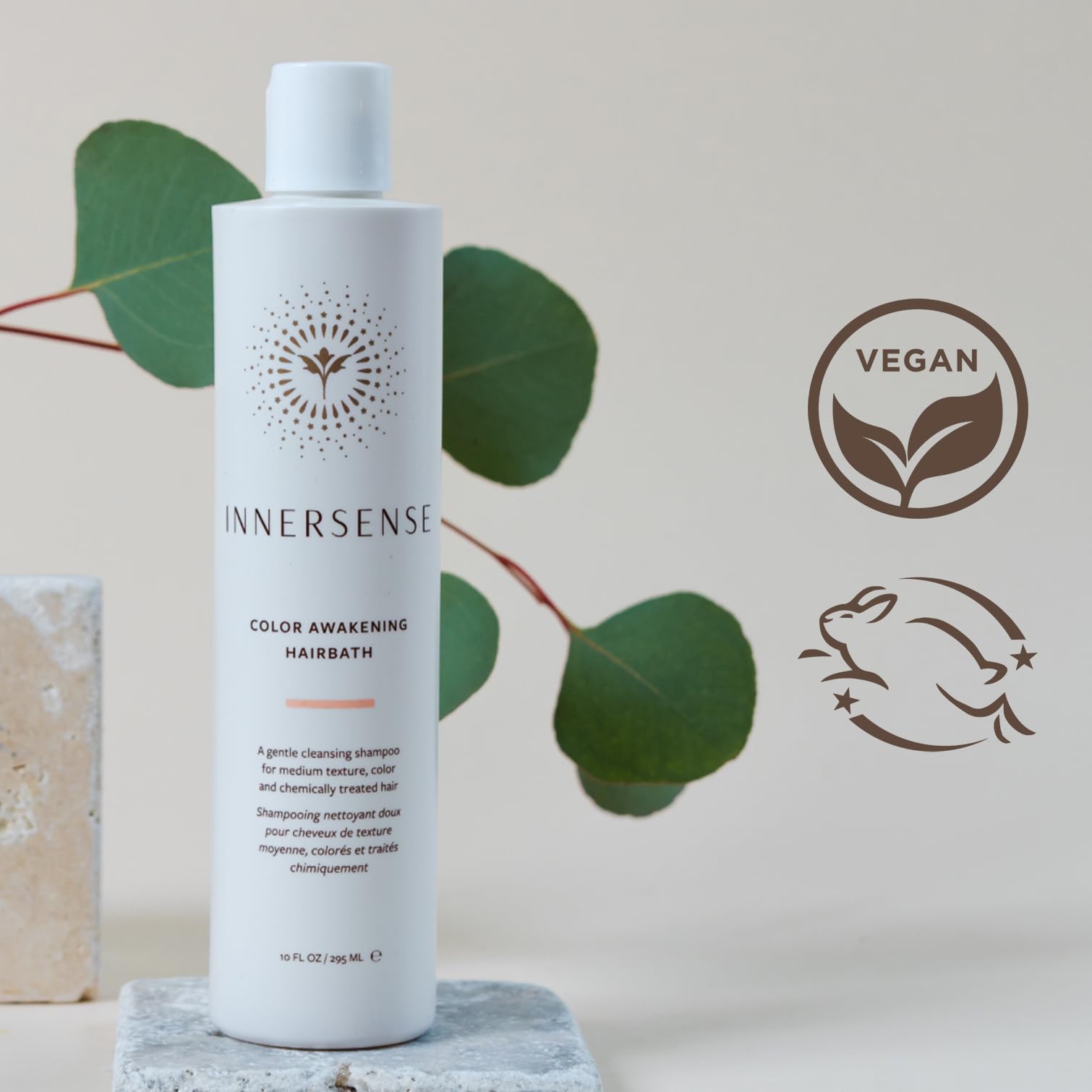 INNERSENSE Organic Color Awakening Hairbath Shampoo - Non-Toxic, Cruelty-Free (32oz)