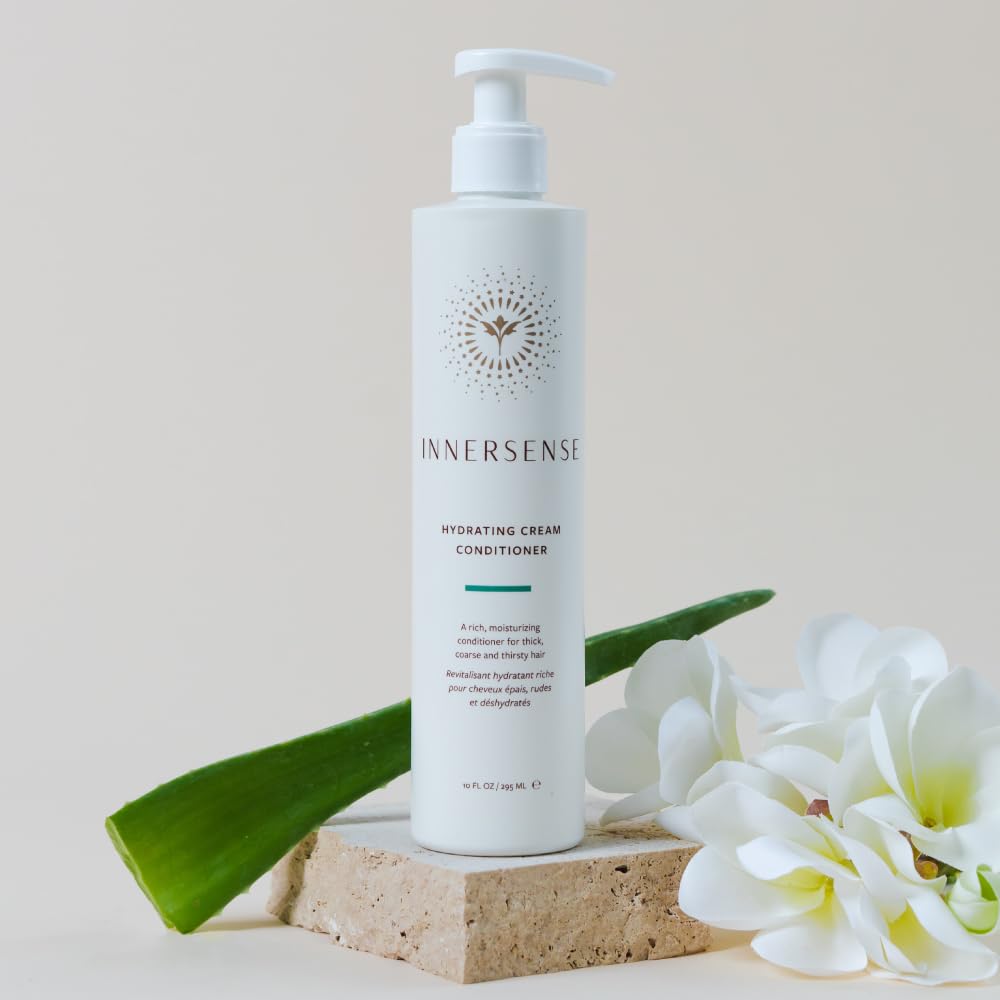 INNERSENSE Organic Hydrating Cream Conditioner | Non-Toxic, Cruelty-Free 32oz