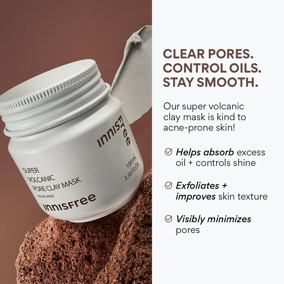 INNISFREE Super Volcanic Pore Clay Mask 100ml