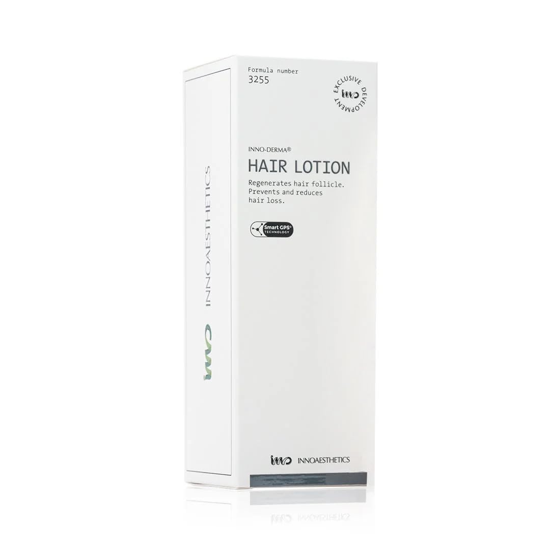 INNO-DERMA Hair Growth Lotion Formula 3255 – 70ml with Smart GPS Technology | INNOAESTHETICS