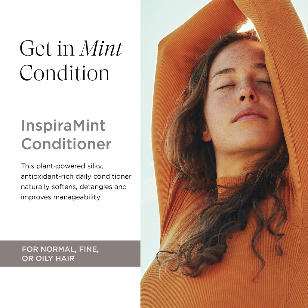 InspiraMint Conditioner | Invigorating Organic Mint for Fine & Oily Hair | Intelligent Nutrients