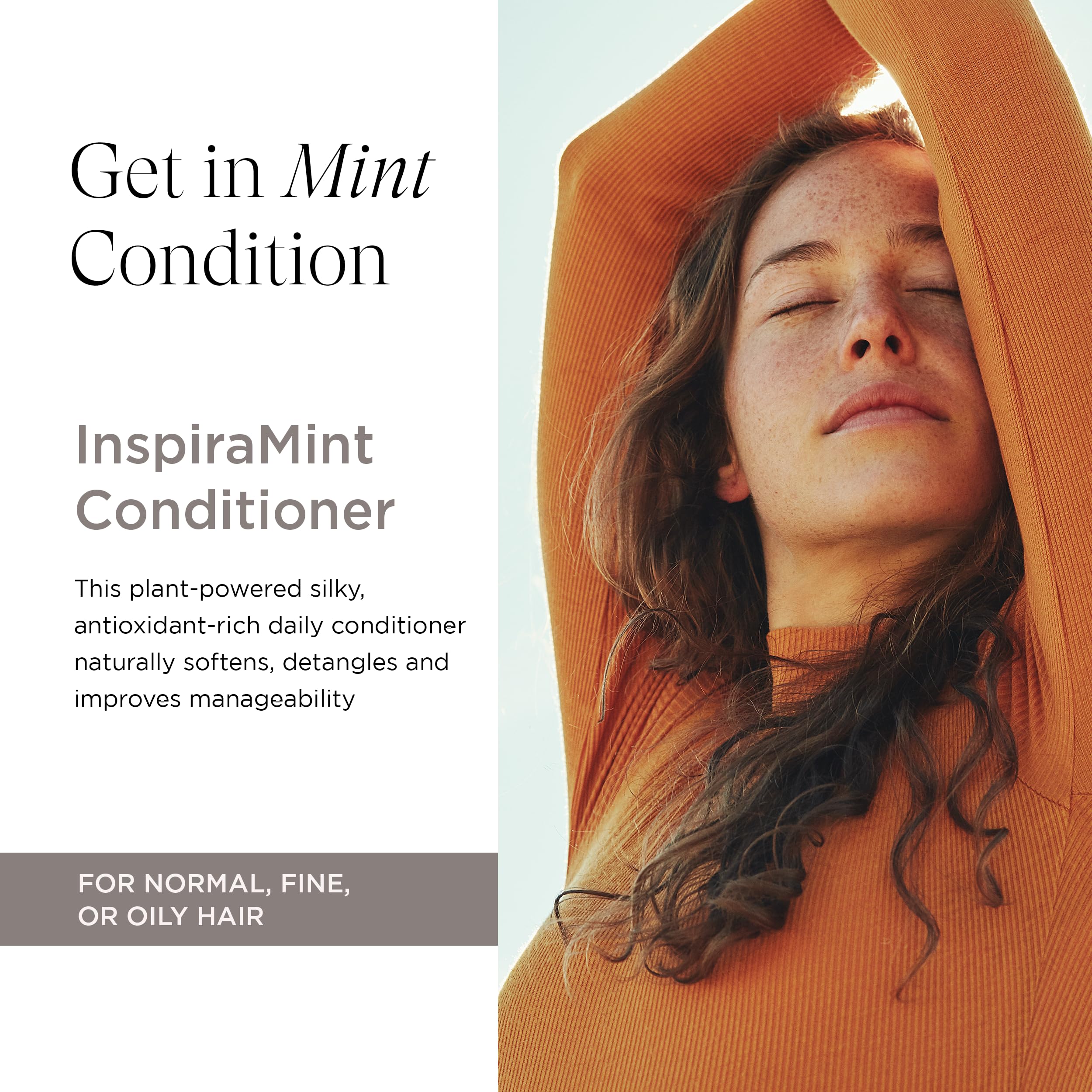 Intelligent Nutrients InspiraMint Conditioner – Invigorating Mint for Fine & Oily Hair