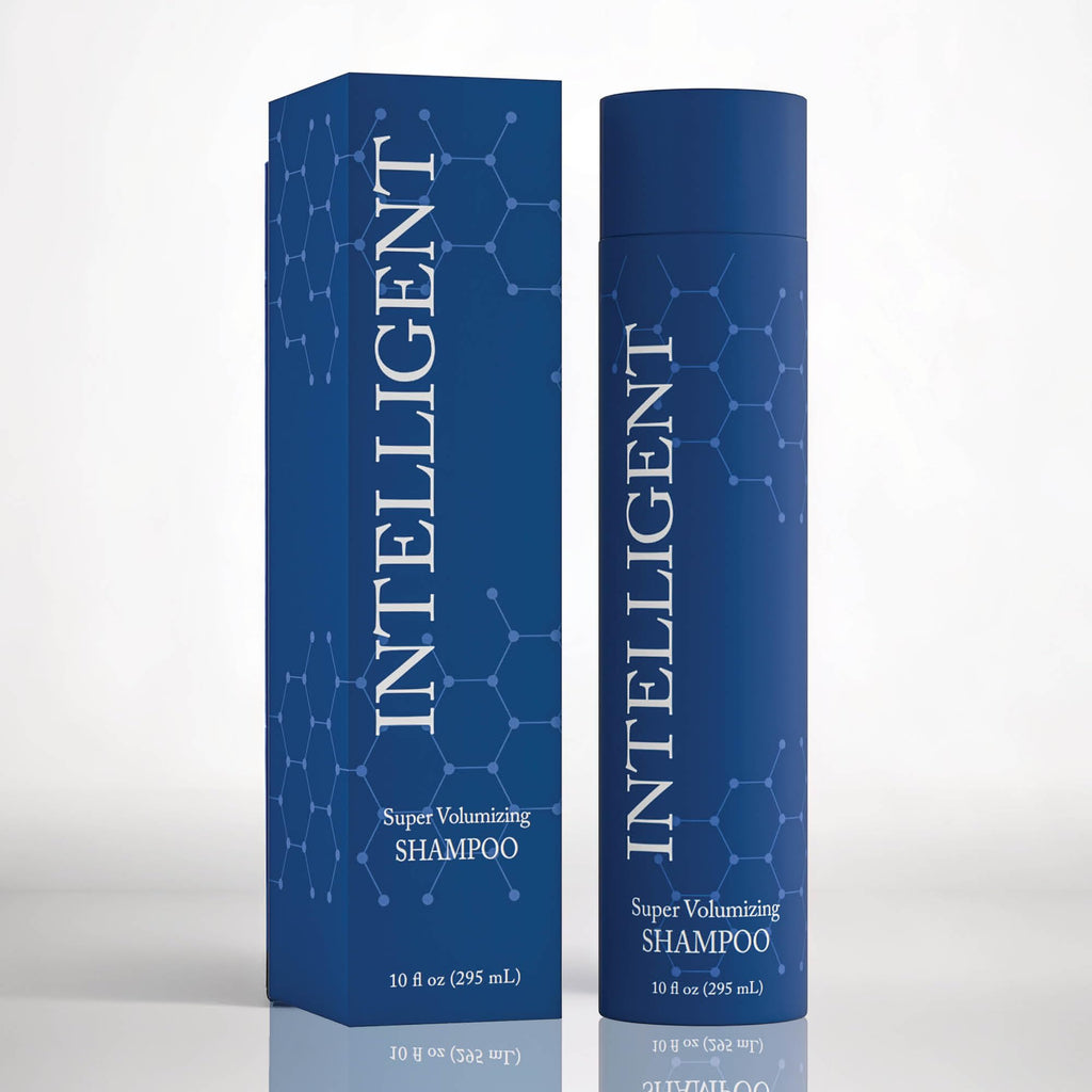 Intelligent Super Volumizing Shampoo – DHT-Inhibiting, Fuller-Looking Hair | 10 fl oz | Intelligent Shop