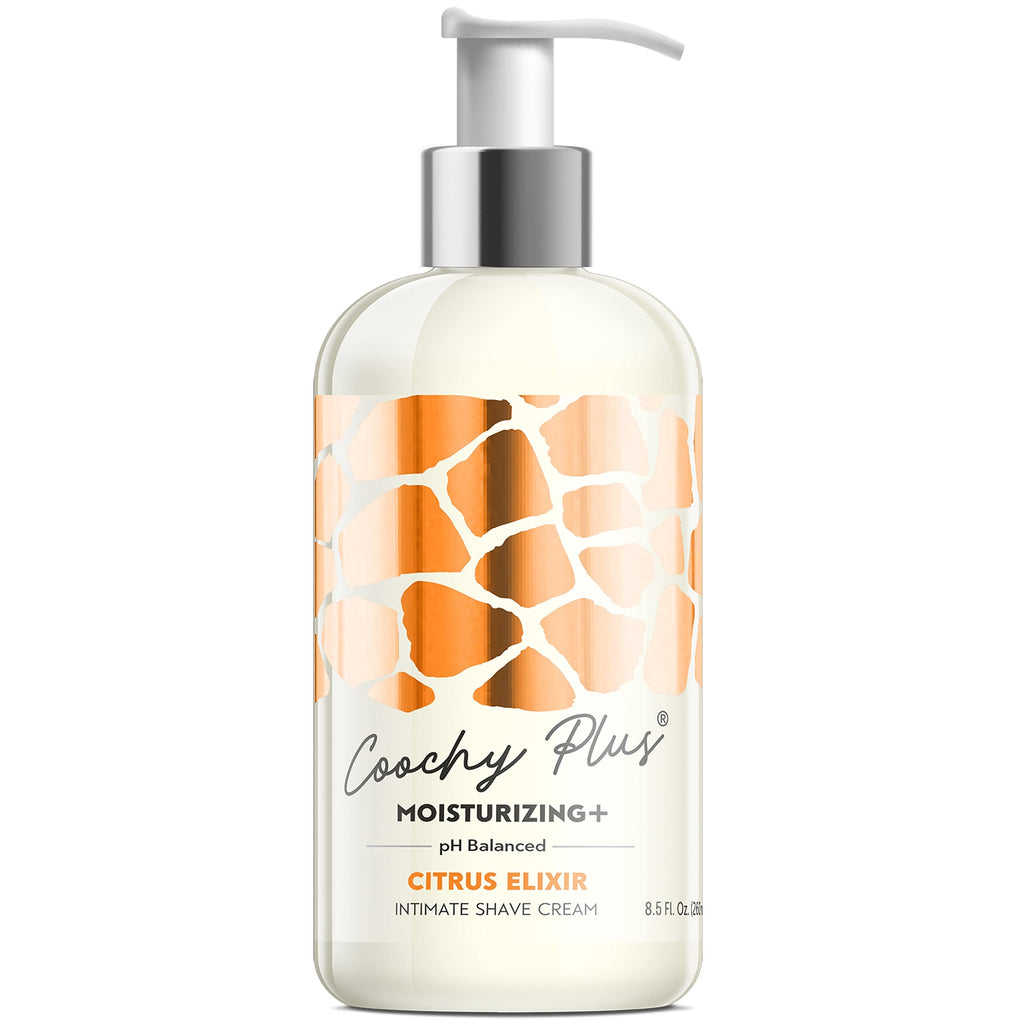 IntiMD Coochy Plus HydroLock Moisturizing 3-Step Shaving Kit | Nouria Pre-Shave Elixir Oil + Citrus Shave Cream + After Shave Mist