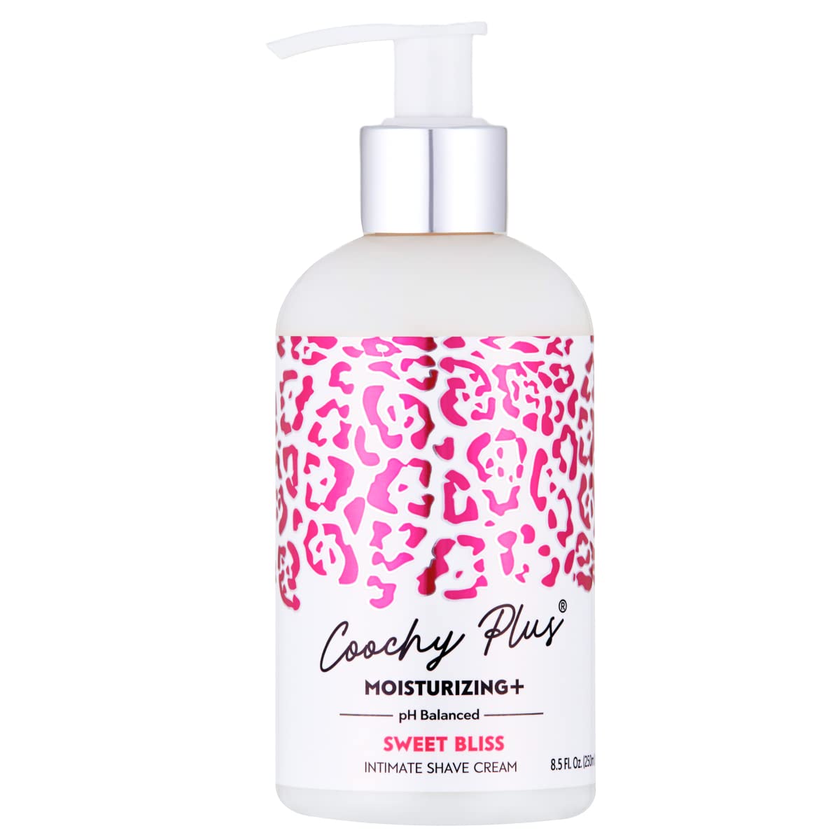 IntiMD Coochy Plus SWEET BLISS Intimate Shaving Cream – Moisturizing+ Formula, Rash-Free, 8.5oz