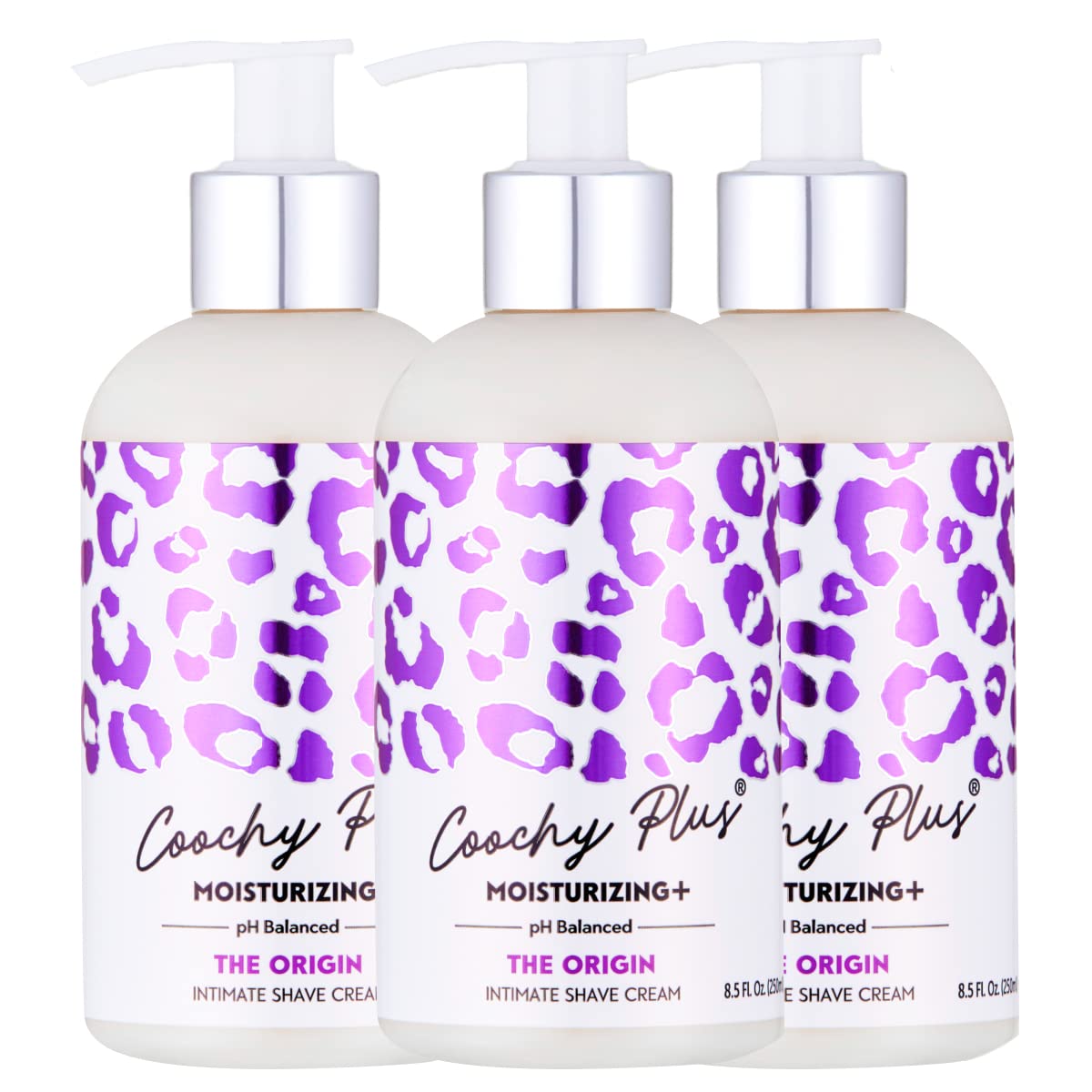 IntiMD Coochy Plus Intimate Shaving Cream – Moisturizing, Rash-Free (Pack of 3)