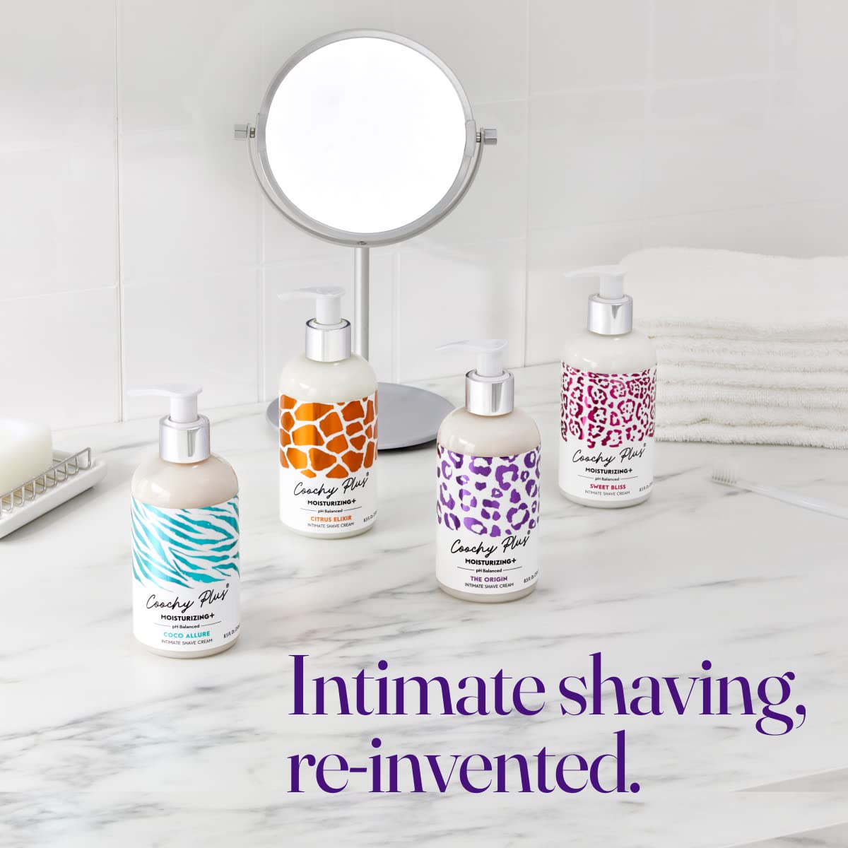 COOCHY PLUS Intimate Shaving Cream MOISTURIZING+ – Rash-Free Formula by IntiMD