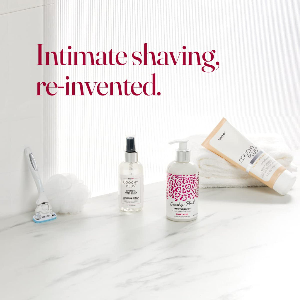 IntiMD Coochy Plus Intimate Shaving Kit – Moisturizing Mist & Protection