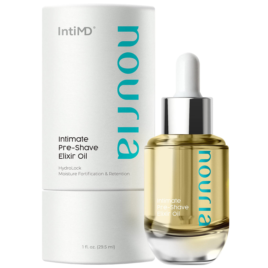 IntiMD Coochy Plus HydroLock 3-Step Gift Set – Nouria Pre-Shave Oil + Fragrance-Free Shave Cream & After Shave Mist