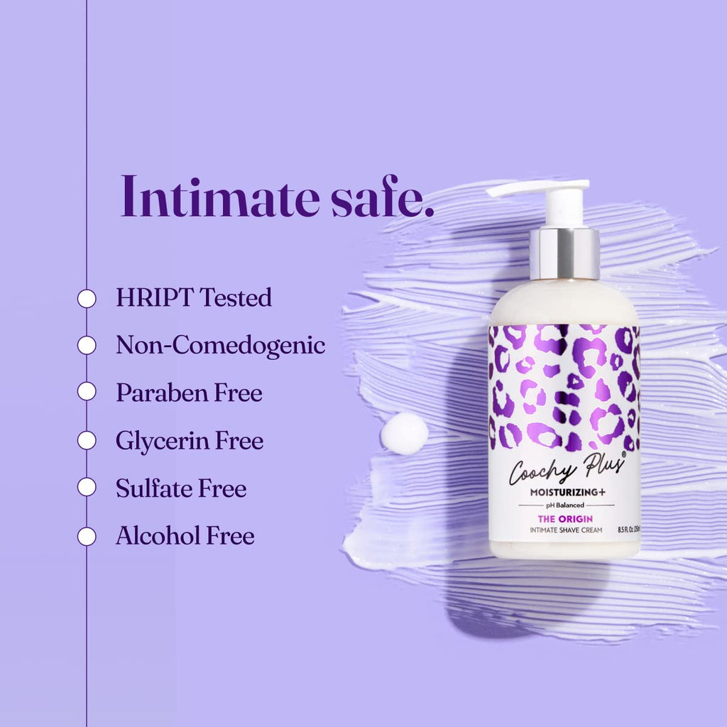 IntiMD Coochy Plus Intimate Shaving Cream – Moisturizing, Rash-Free (Pack of 3)