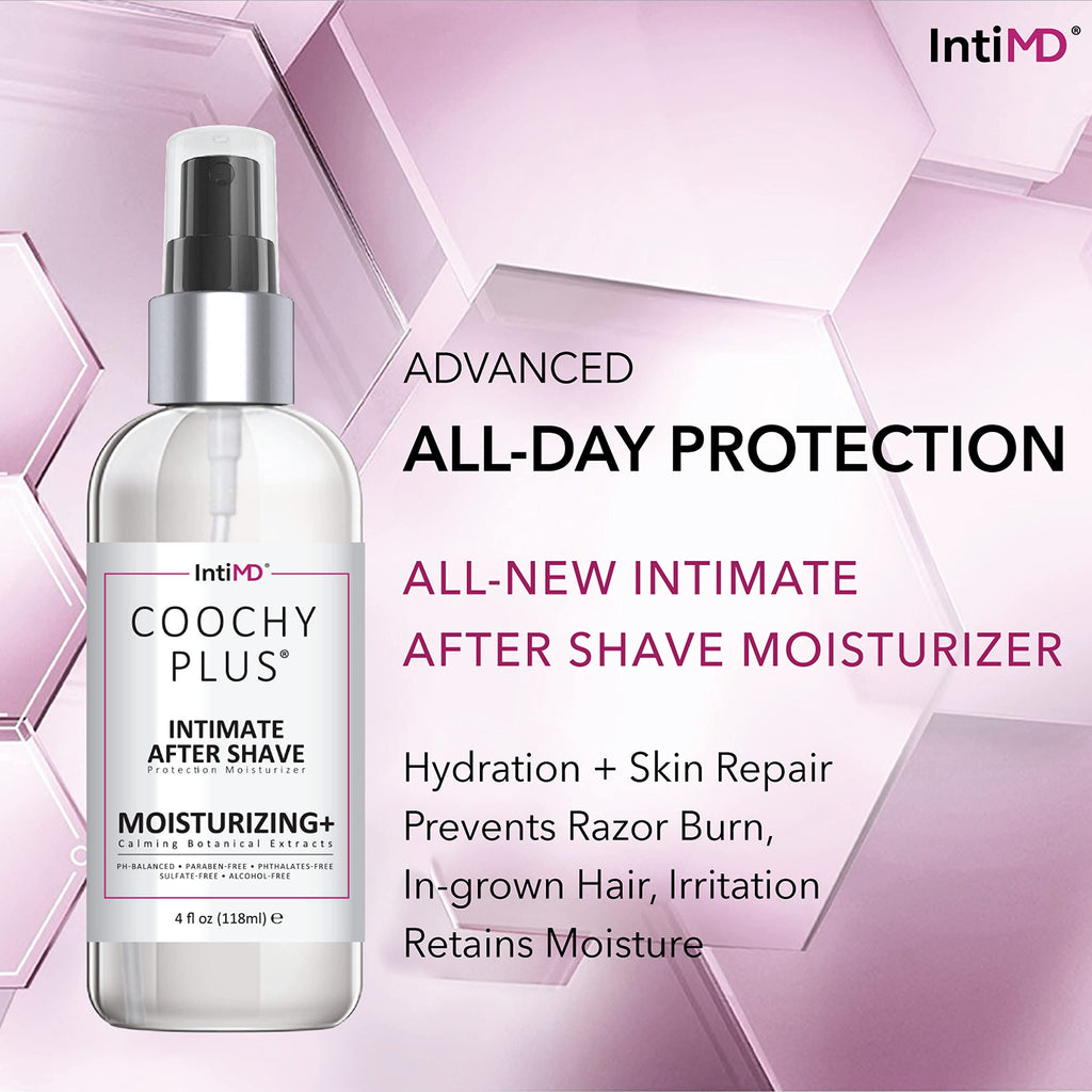 IntiMD Coochy Plus Intimate After Shave Protection Mist + Pre-Shave Elixir Kit