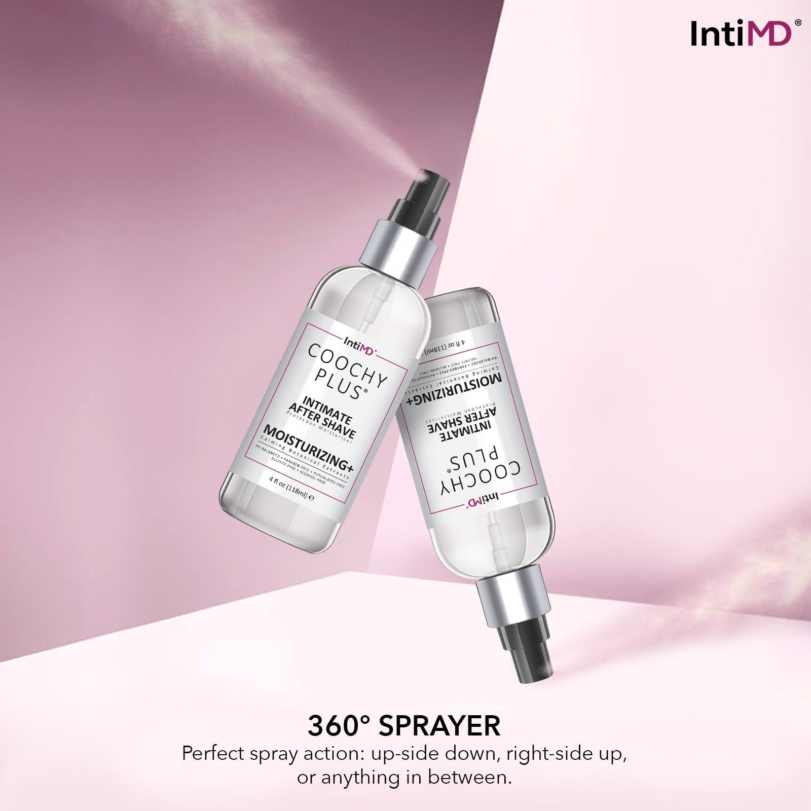 IntiMD Coochy Plus Intimate After Shave Protection Mist + Pre-Shave Elixir Kit