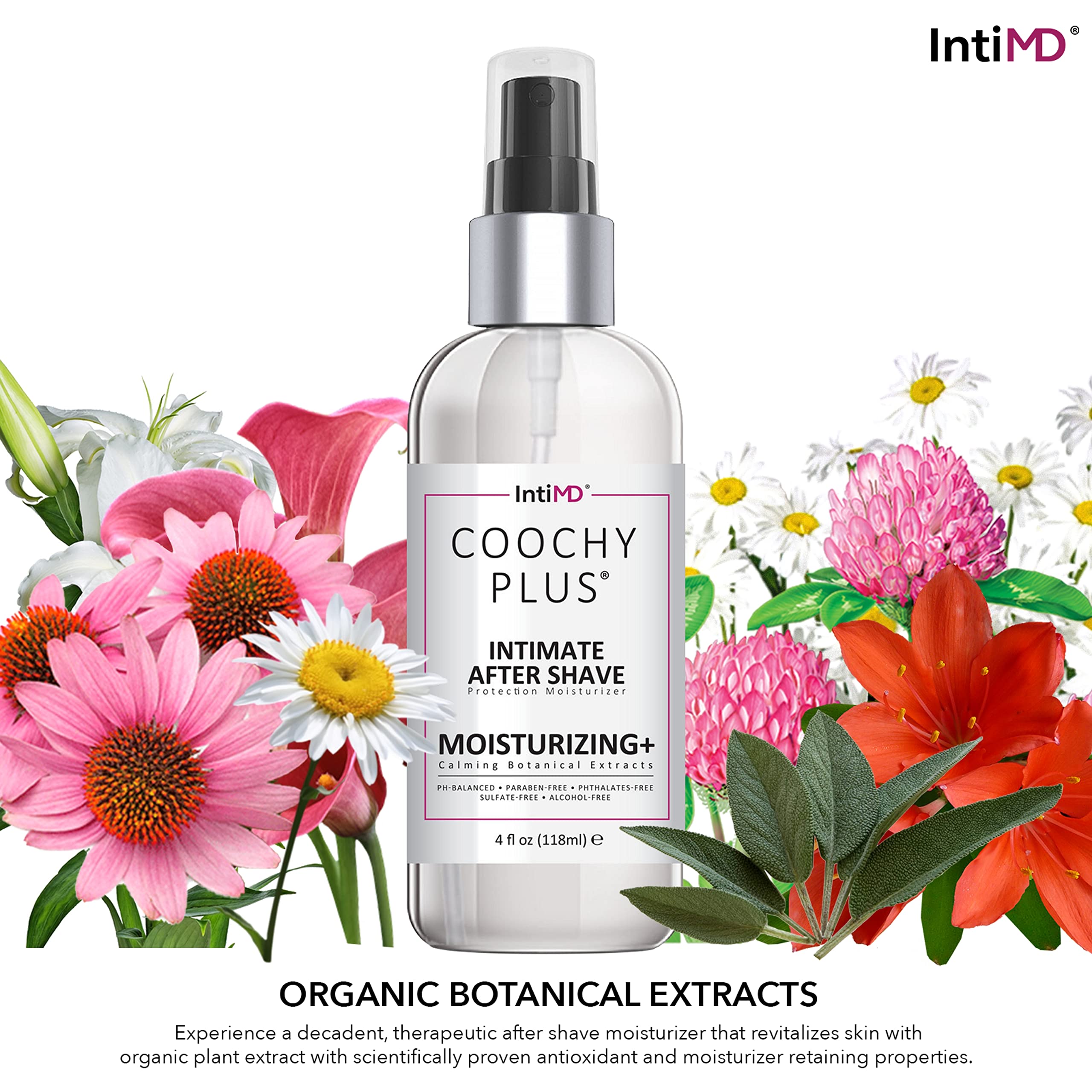 IntiMD Coochy Plus Intimate After Shave Protection Mist + Pre-Shave Elixir Kit