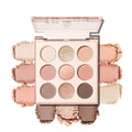 INTO YOU 9 Colors Eyeshadow Palette | Shimmer & Matte Shades, Long-Lasting, Smooth Formula