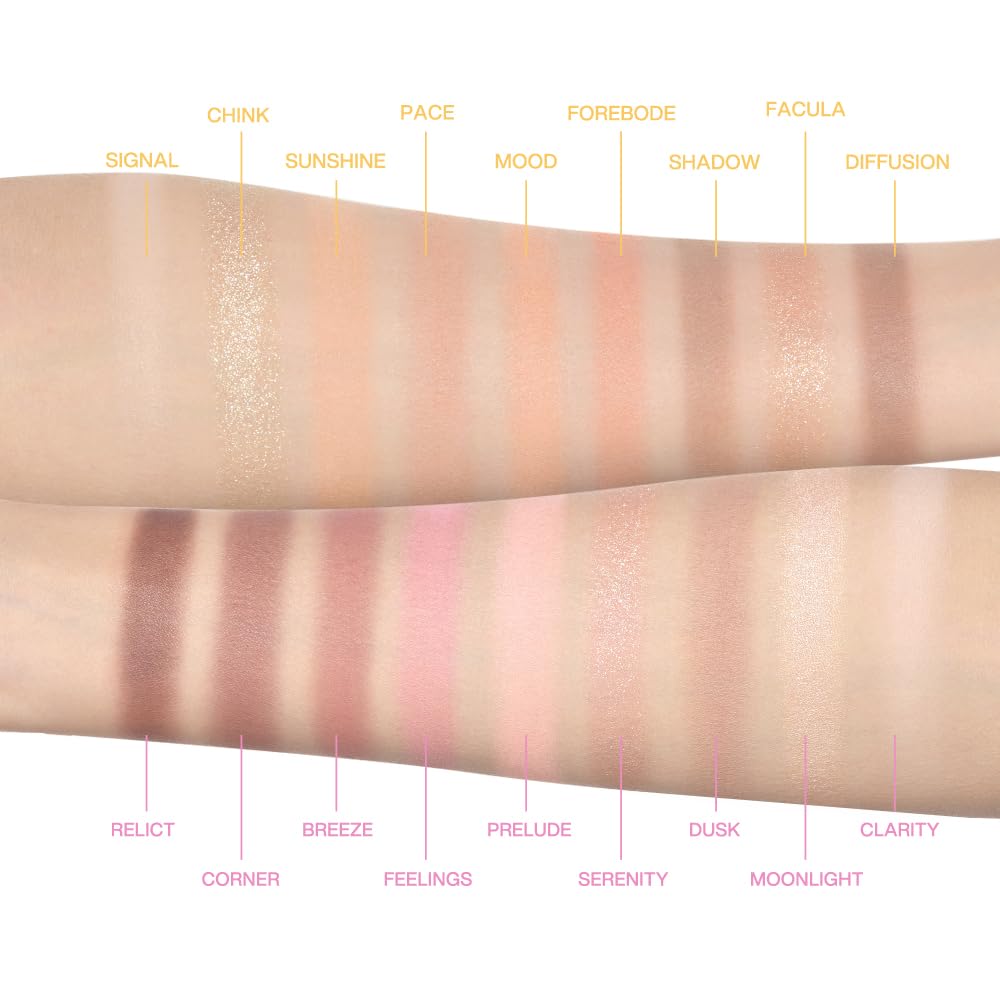 INTO YOU 9 Colors Eyeshadow Palette – Matte & Shimmer Finishes