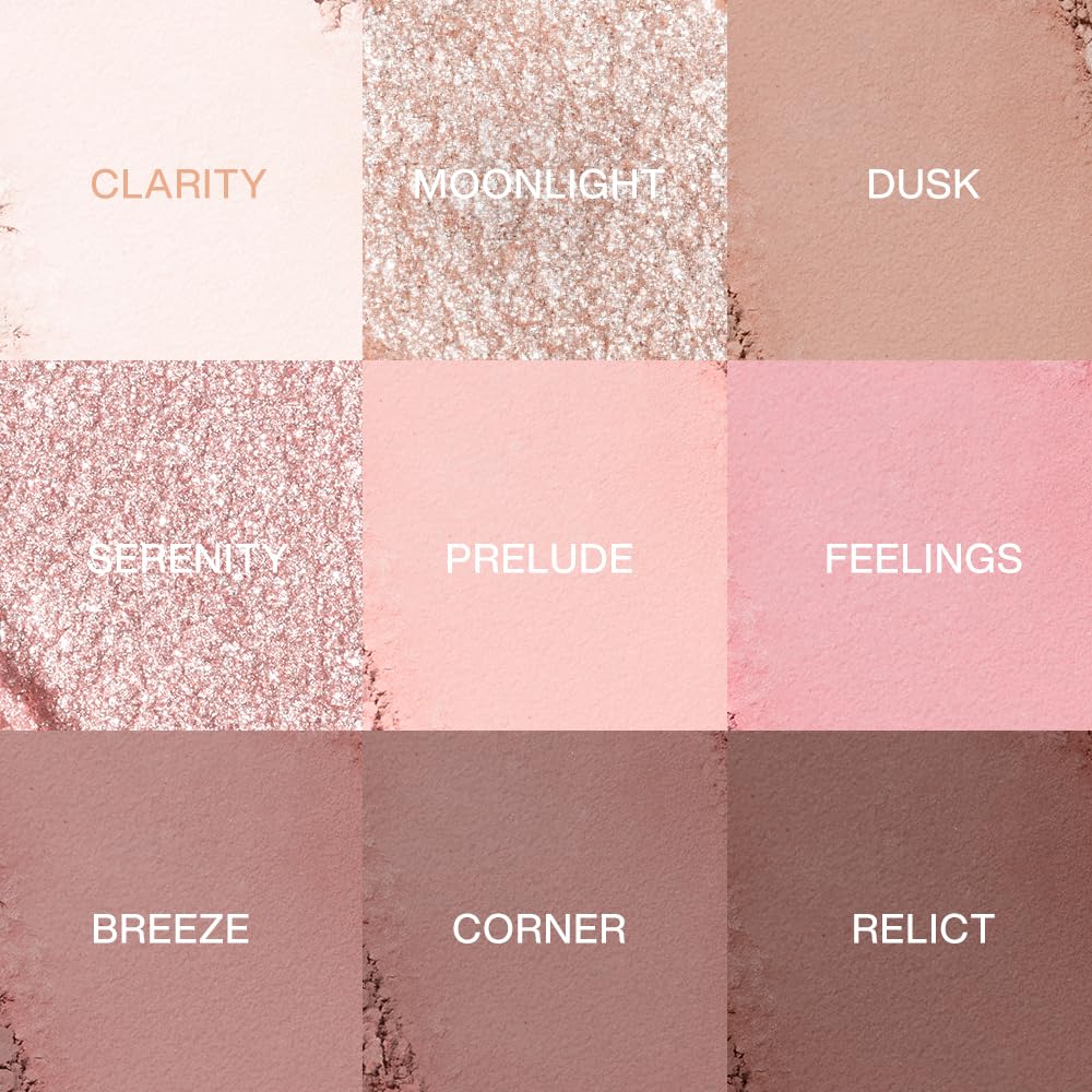 INTO YOU 9 Colors Eyeshadow Palette – Matte & Shimmer Finishes