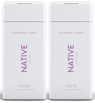 Intotal TKK Native Body Wash – Lavender & Rose, 11.5 oz (340 ml) – 2-Pack