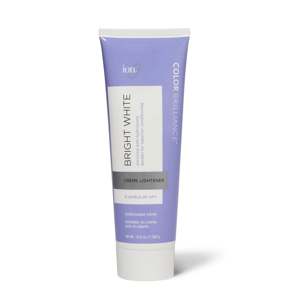 Ion Bright White Creme Lightener 10.6 Oz | Lightens Up to 8 Levels | On-Scalp or Off-Scalp