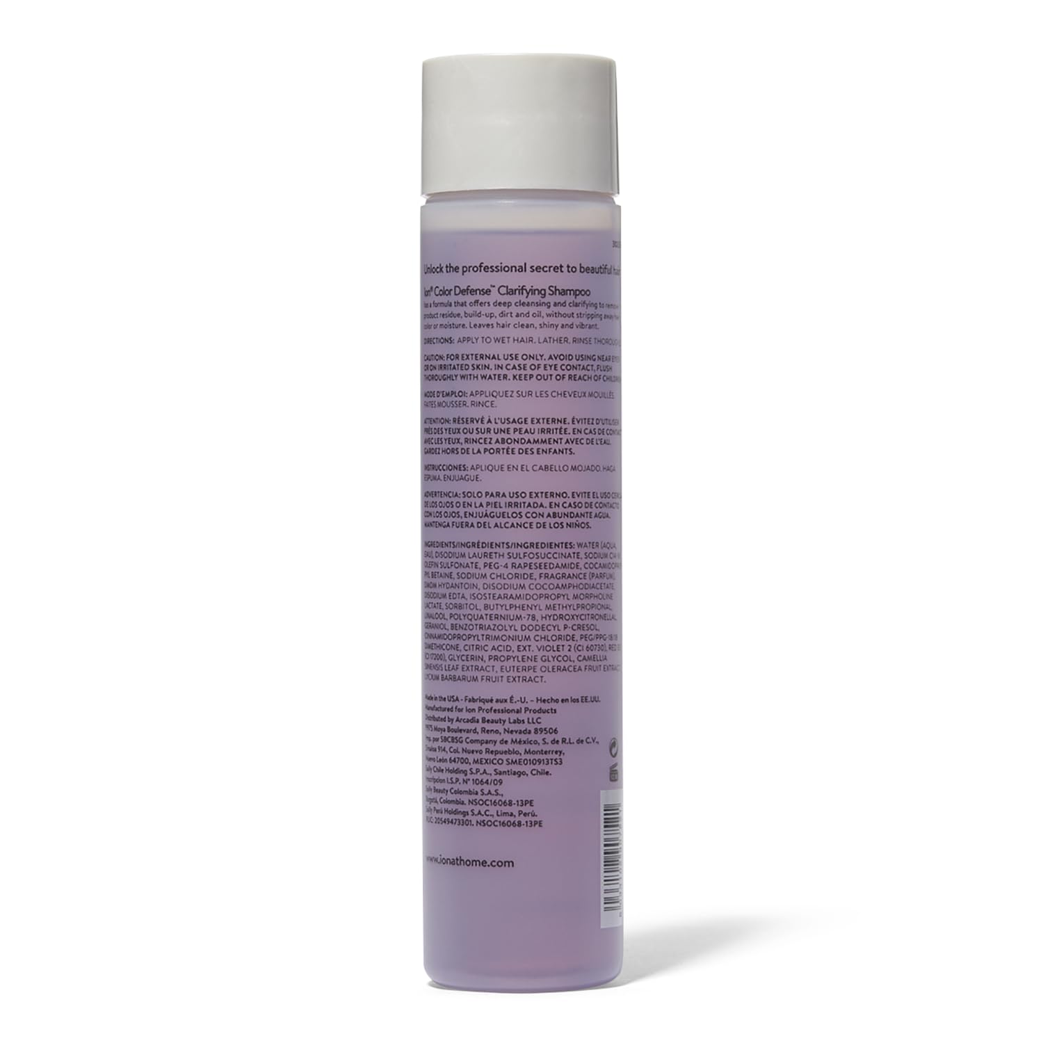 Ion Color Defense Clarifying Shampoo – Pack of 2 for Color-Treated Hair