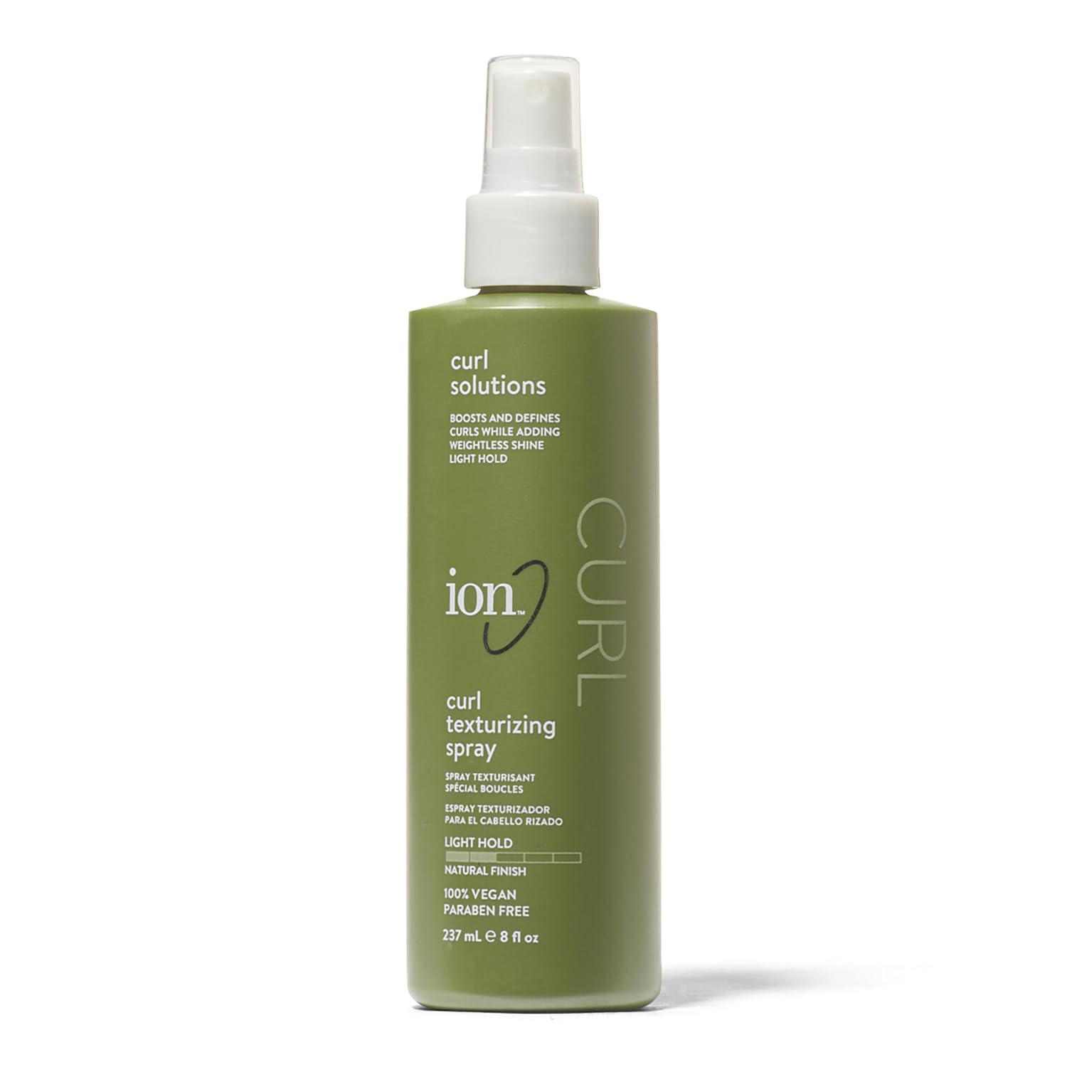 ion Curl Texturizing Spray - Light Hold, Texture & Shine for Defined Curls
