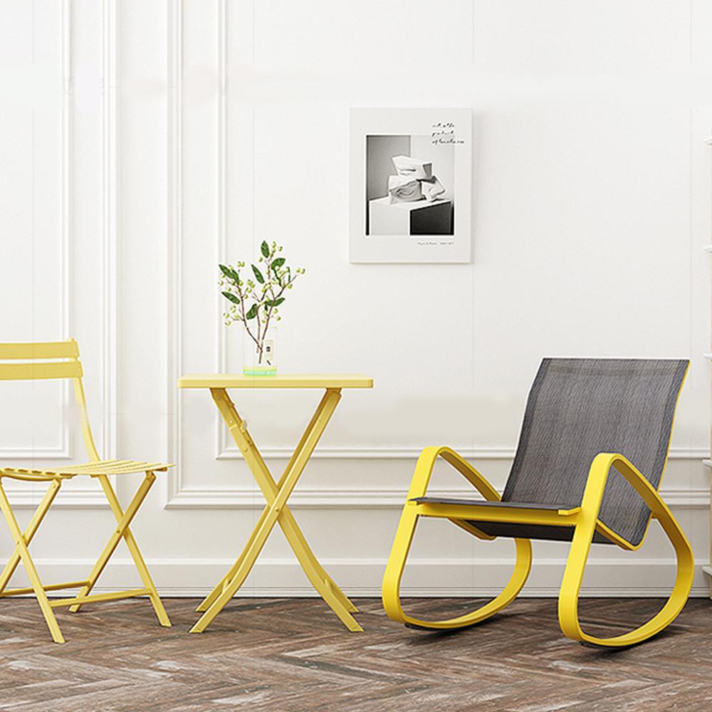IP023 Modern Rocking Chair, Indoor/ Outdoor Furniture