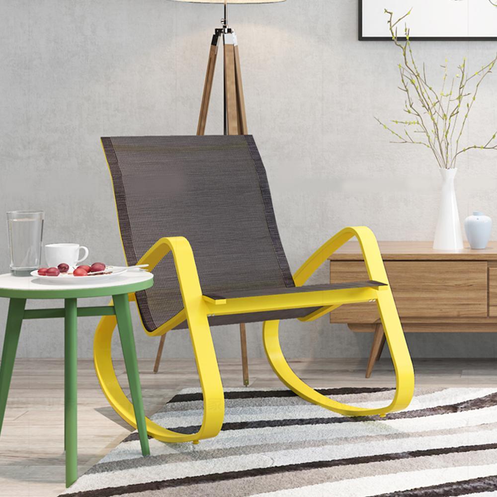 IP023 Modern Rocking Chair, Indoor/ Outdoor Furniture