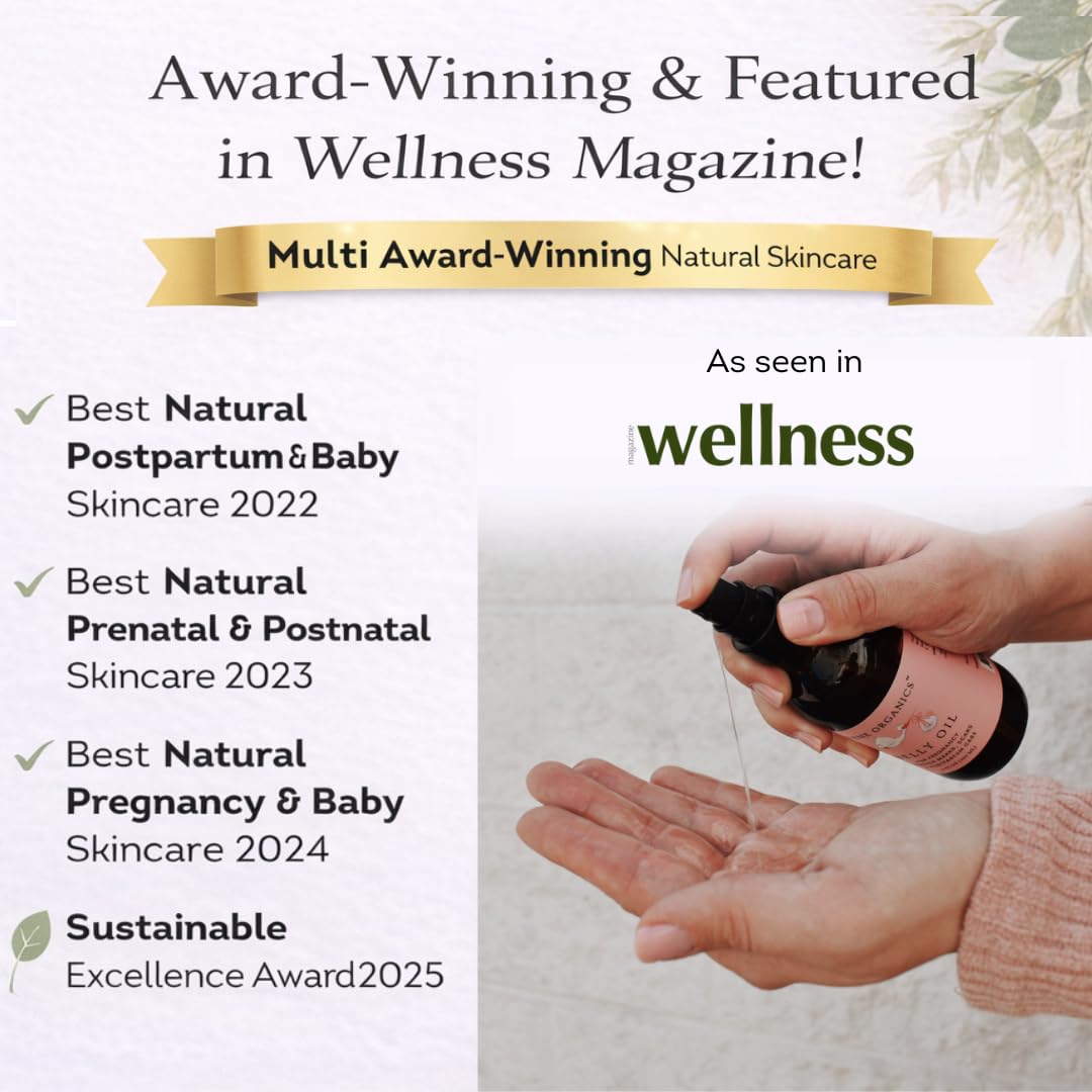 Belly Bundle by Irene Organics — Organic Belly Butter & Oil for Pregnancy