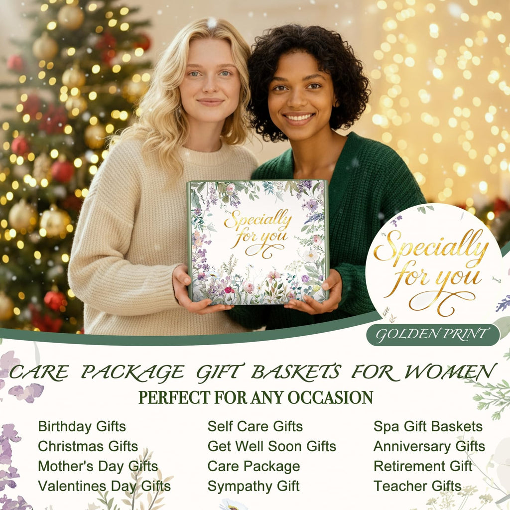 IRINXL Birthday Spa Gift Box for Women – Self-Care Gift Basket