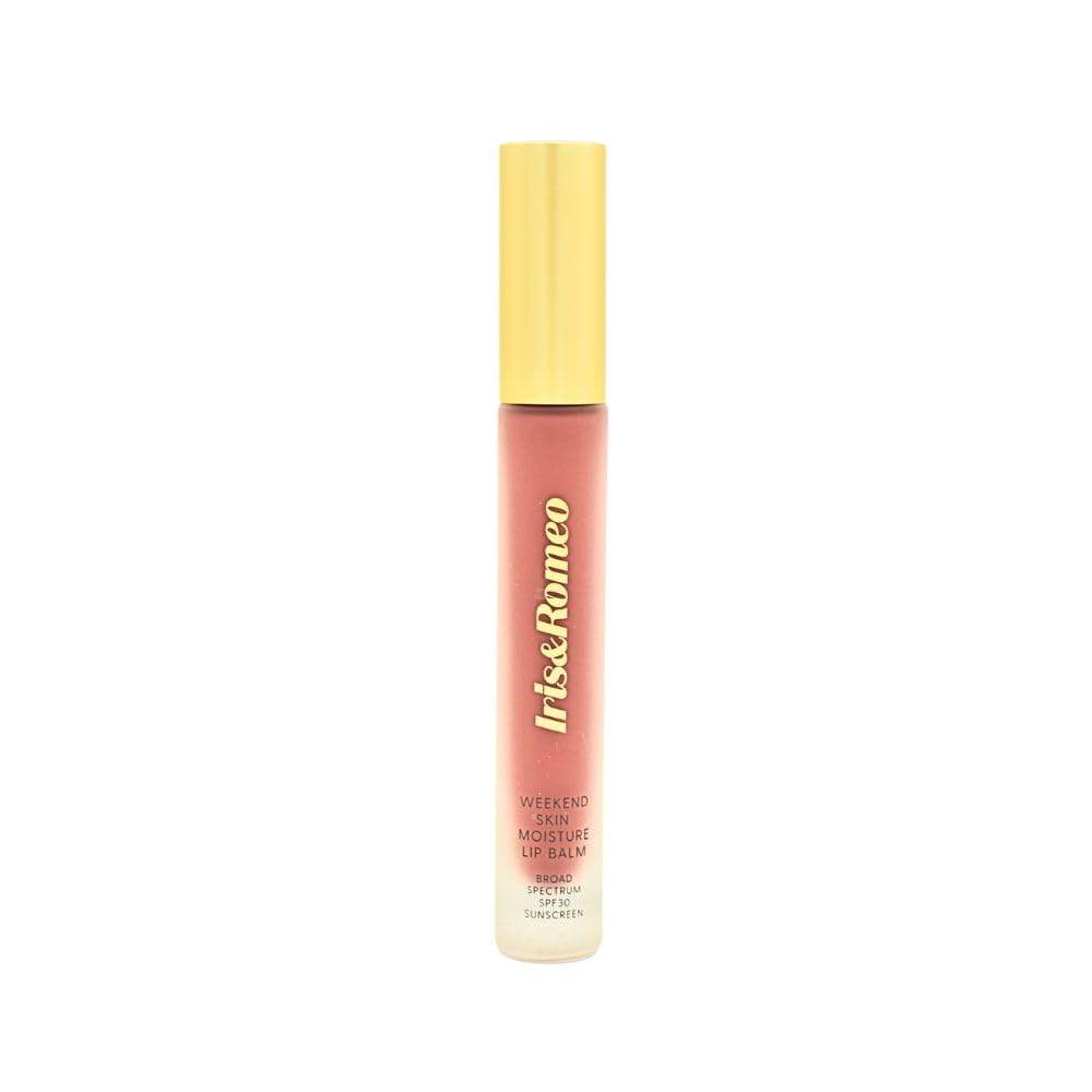 IRIS&ROMEO Weekend Skin Moisture Lip Balm SPF30 — Mineral Lip Balm with Hydration and 3 Tinted Shades