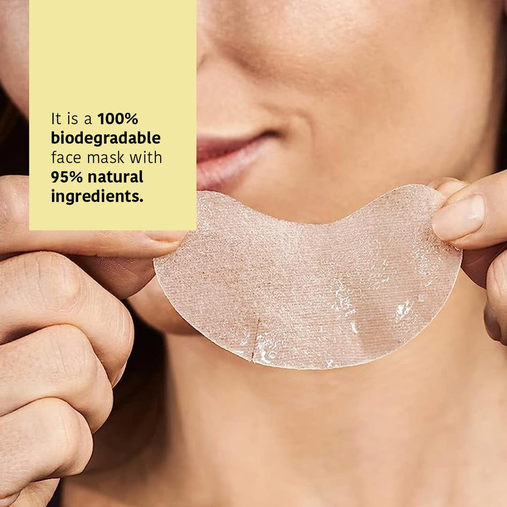 IROHA NATURE Illuminating & Anti-Fatigue Eye Patches – 15 Pairs with Cucumber & Vitamin C