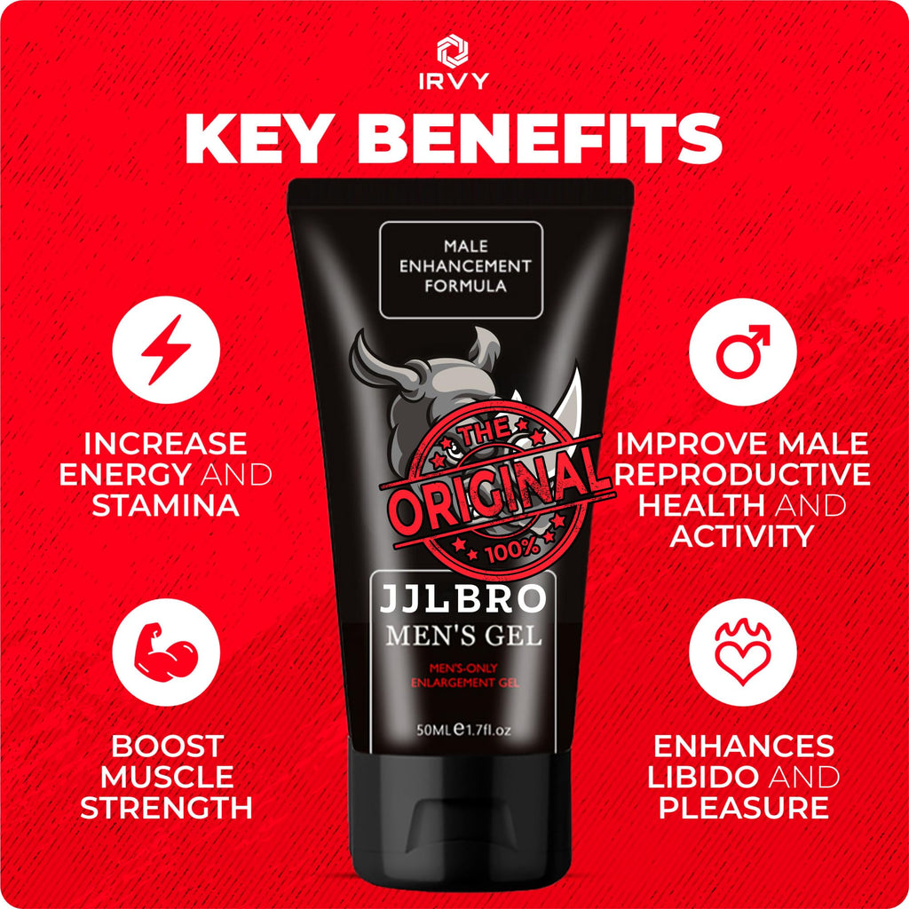 Irvy Bull Men's Repair Cream 50ml – Extra Strength Male Enlargement Gel