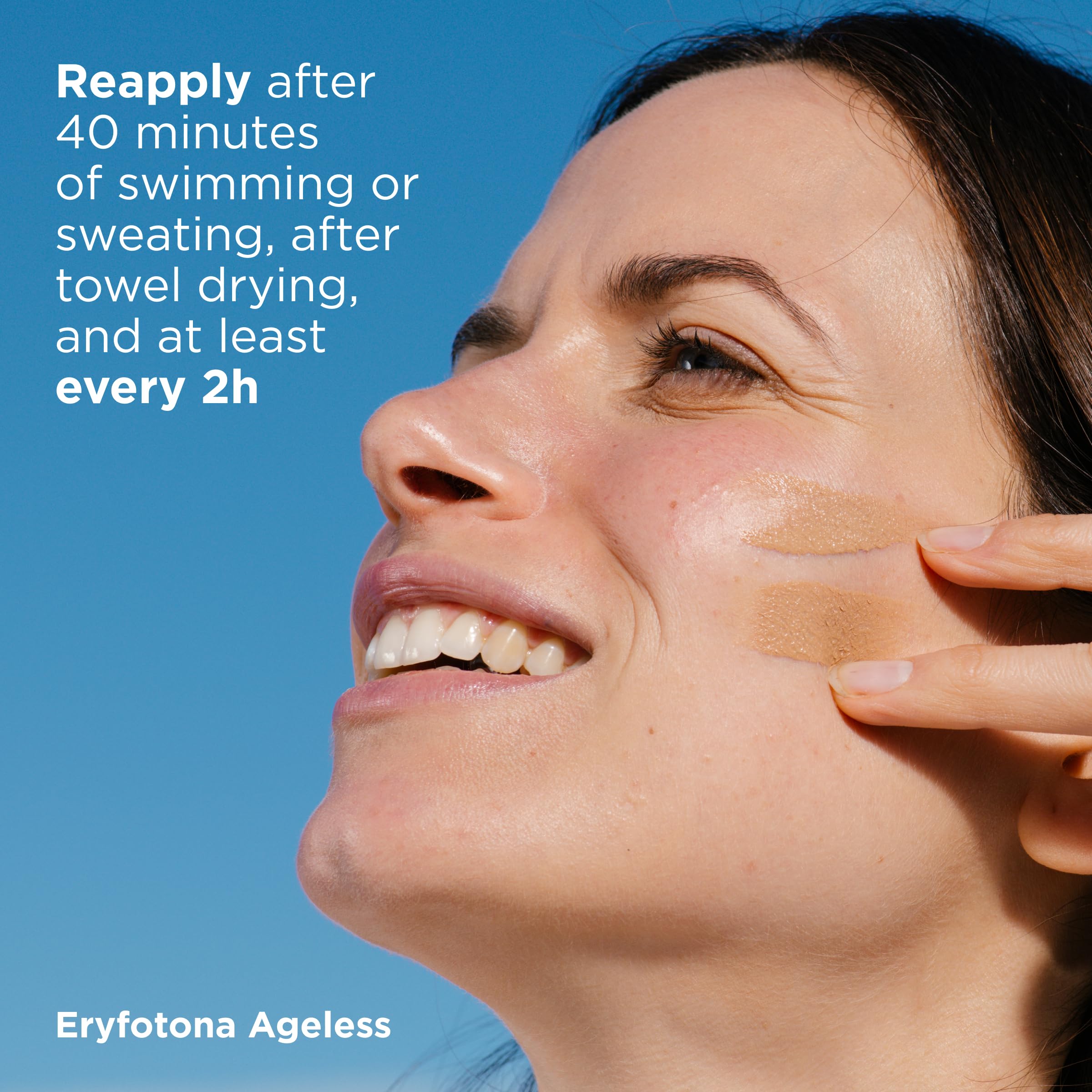 ISDIN Eryfotona Ageless Tinted Mineral Sunscreen SPF 50 | Travel-Size 1.7 oz