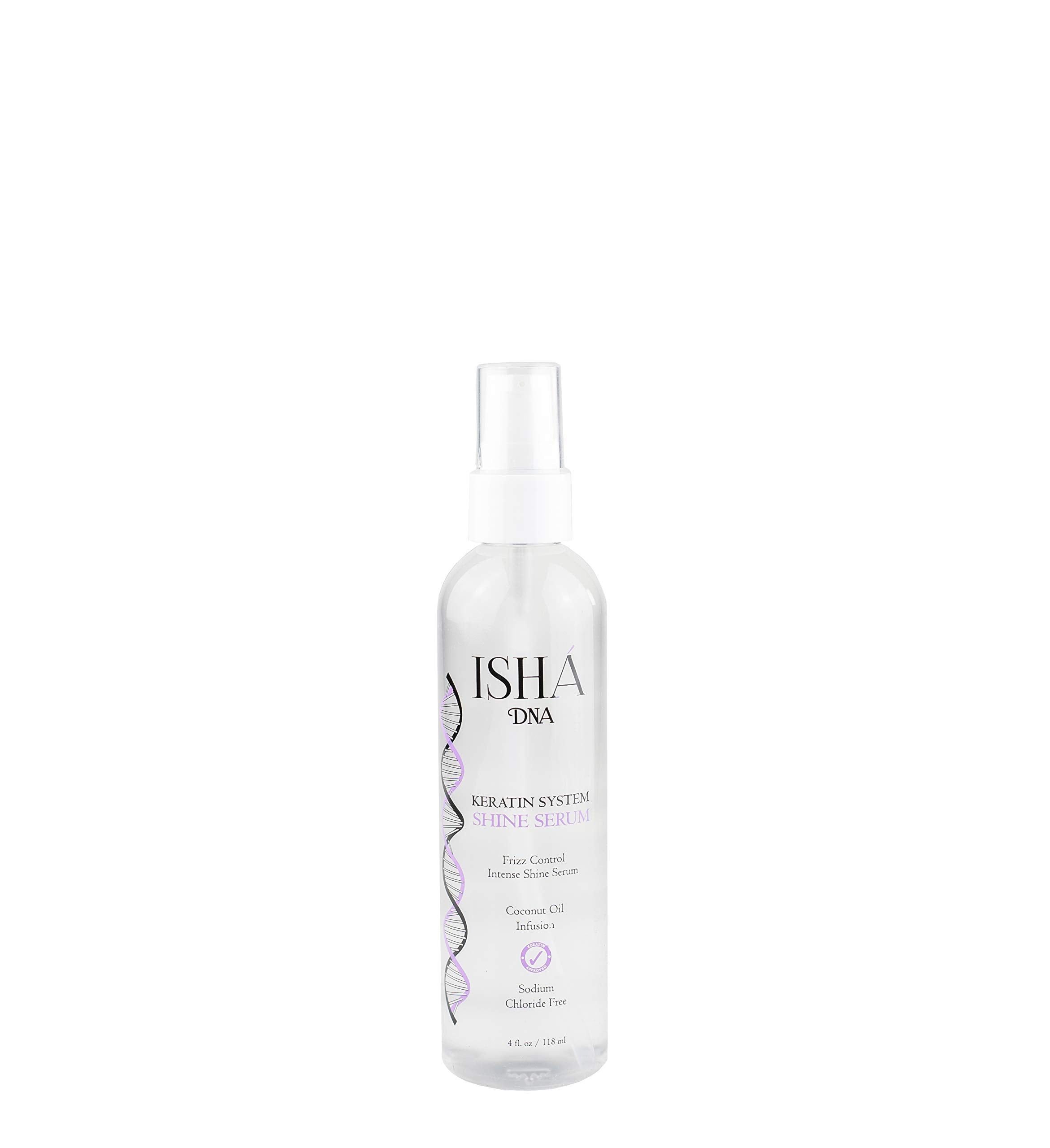 ISHA DNA Keratin Treatment System Hair Shine Serum Drops – Frizz Control & Instant Shine