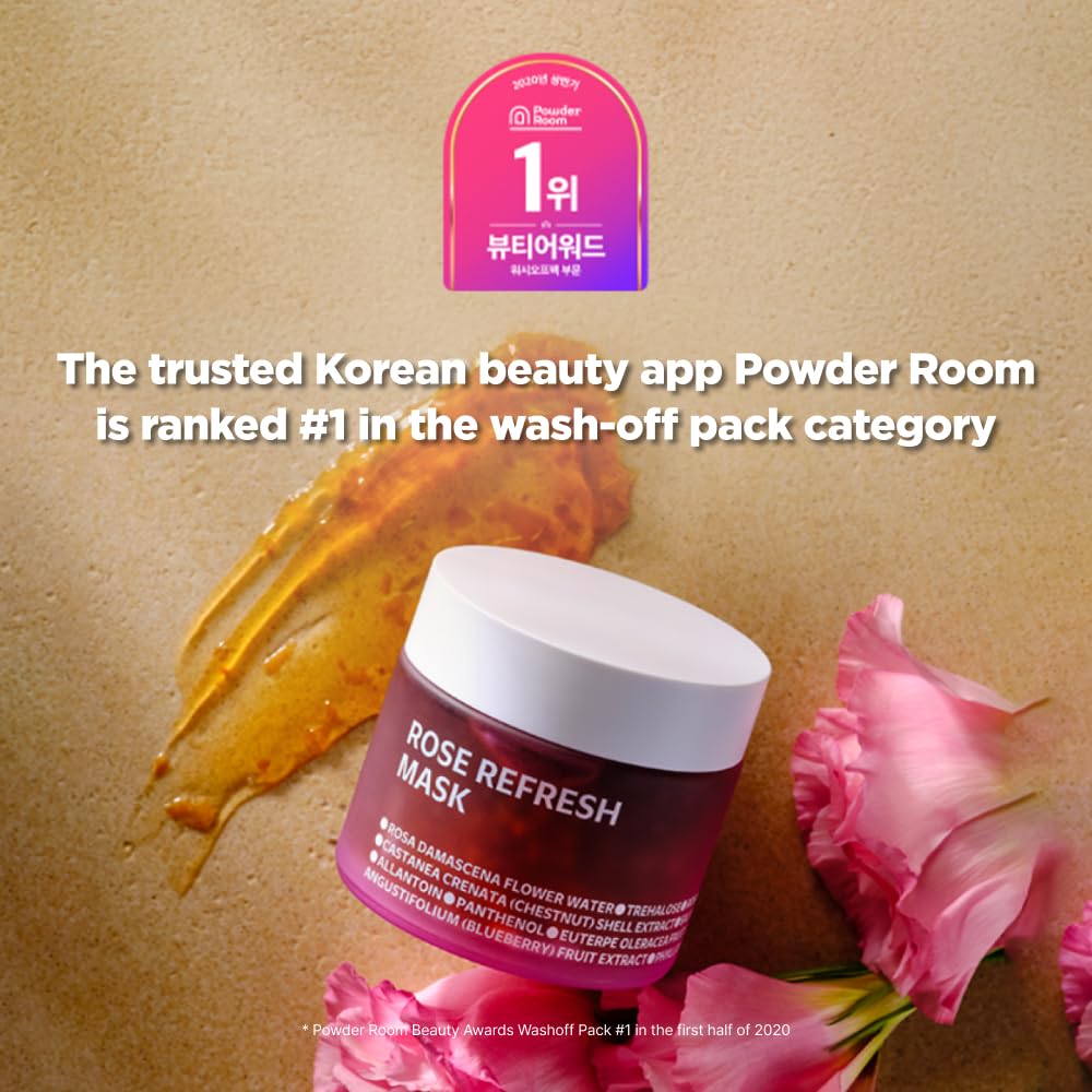 ISOI Bulgarian Rose Refresh Mask — Deep Hydration & Soothing Care