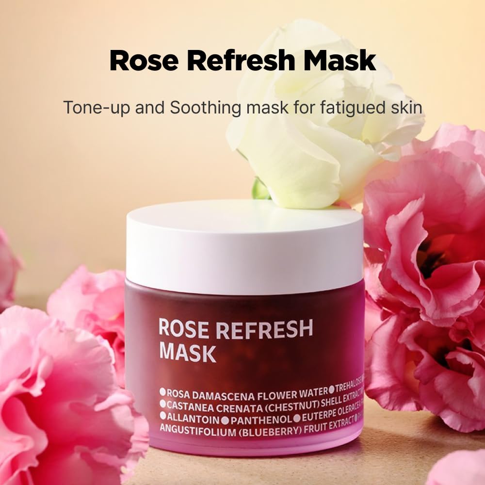 ISOI Bulgarian Rose Refresh Mask — Deep Hydration & Soothing Care