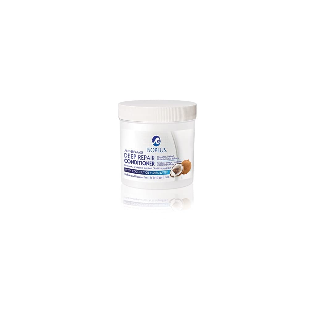 Isoplus Anti-Breakage Deep Repair Conditioner, 16 oz – Deep Conditioning for Stronger Hair