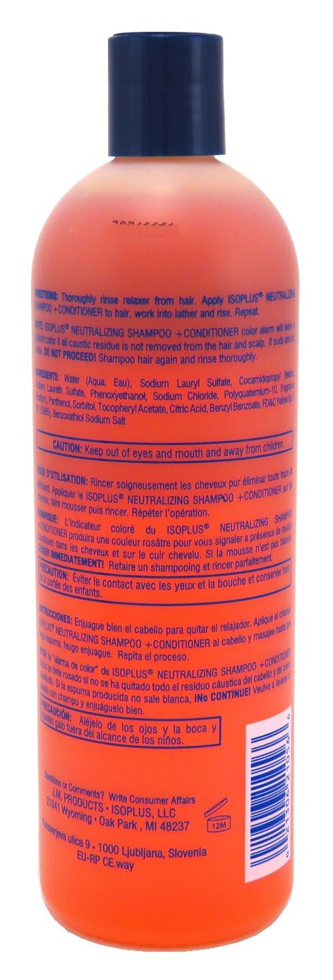 Isoplus Neutralizing Shampoo + Conditioner 16 oz (473 ml) – 3 Pack