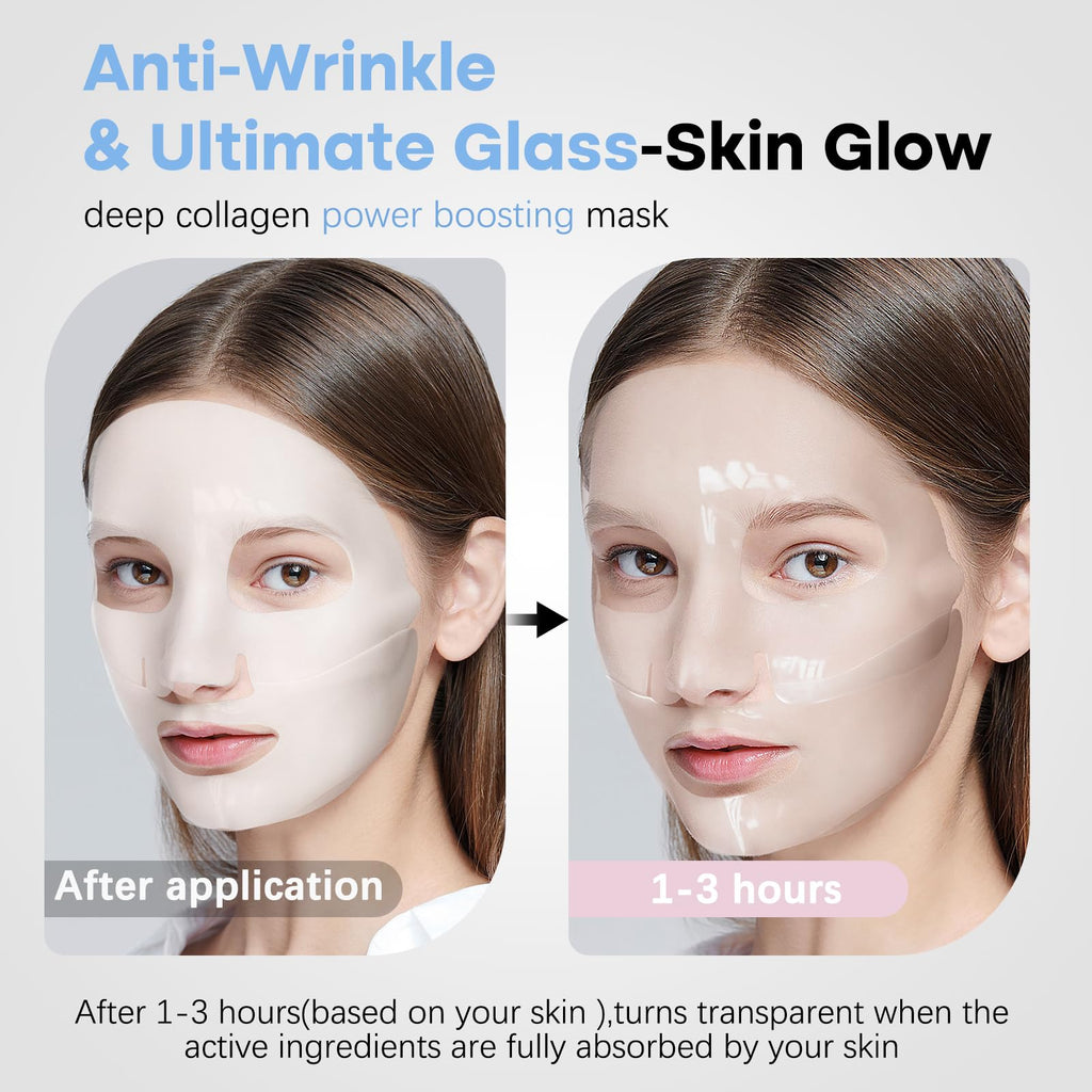 ISTON 4-in-1 Bio-Collagen Real Deep Mask Set – Deep Hydration, Firmness & Soothe for All Skin Types