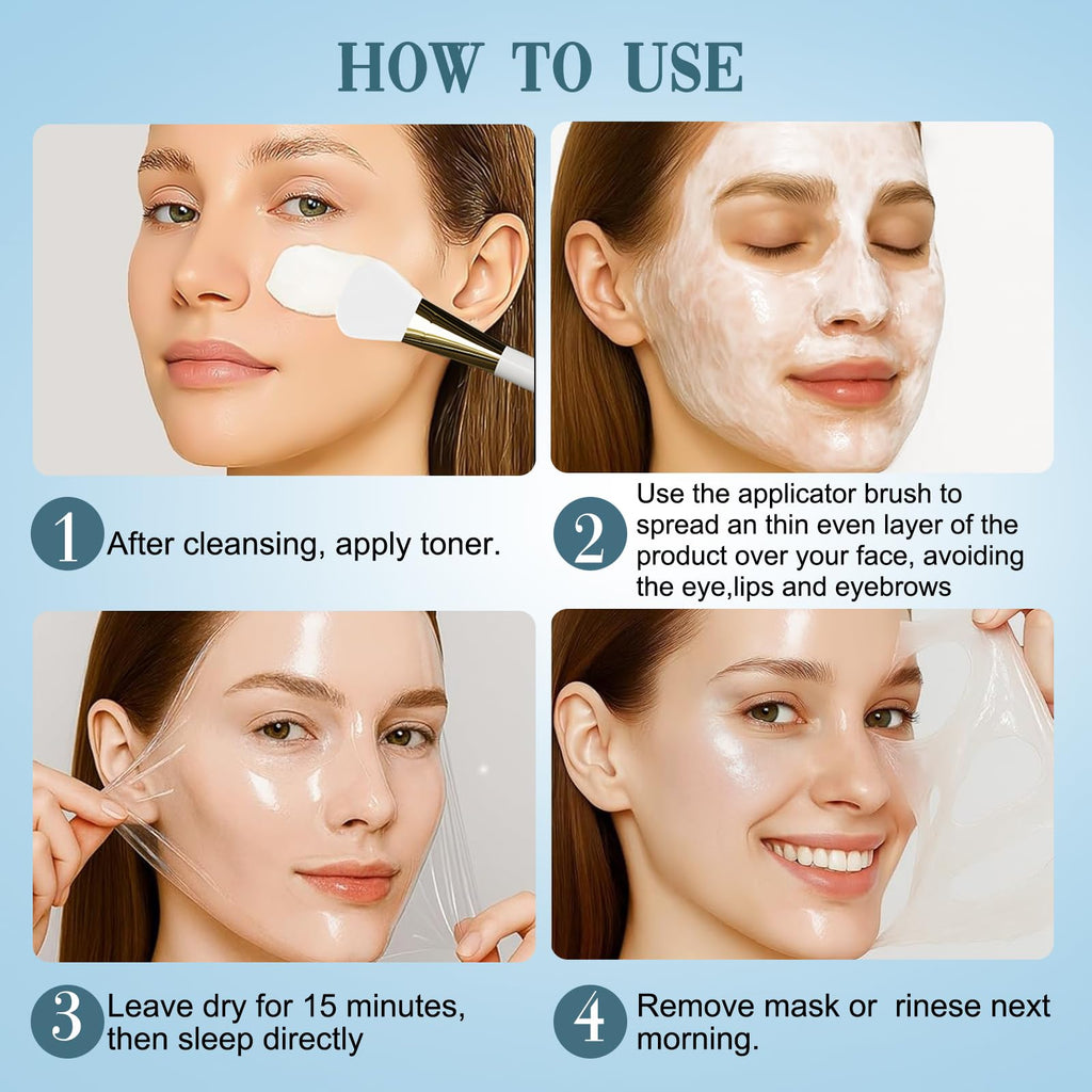 ISTON Collagen Night Wrapping Mask – Overnight Peel for Glass Skin & Hydration