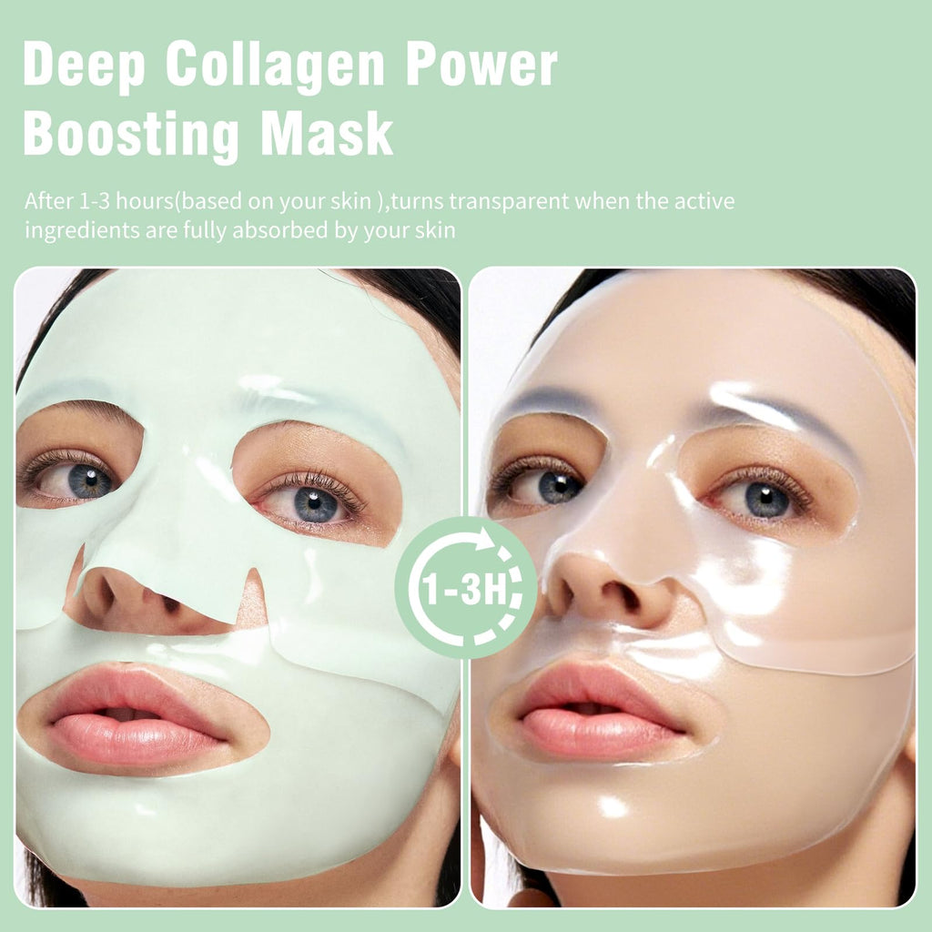 ISTON Overnight Hydrogel Mask for All Skin Types | Deep Hydration & Barrier Support